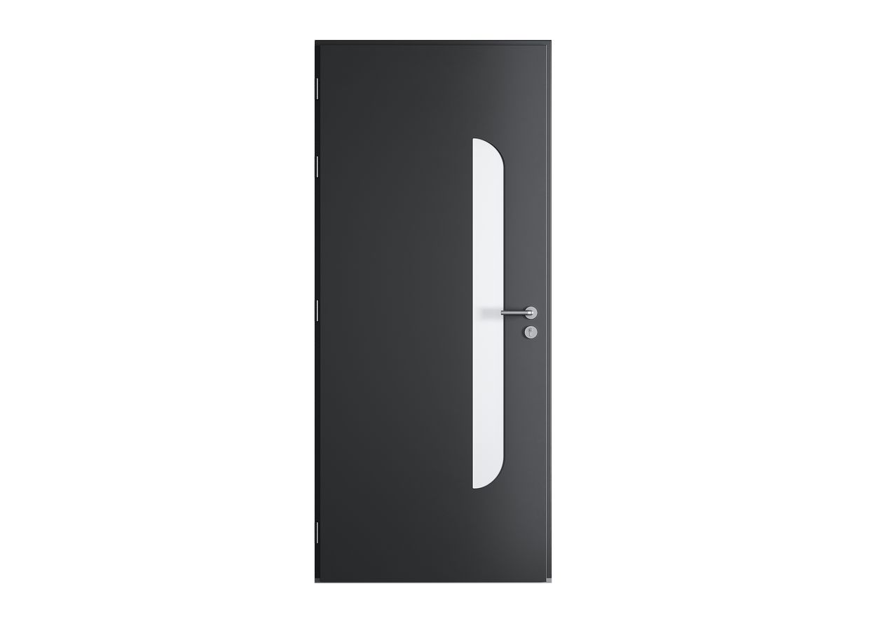 Porte d'entrée Anouk Aluminium sur-mesure - Lapeyre