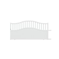 Portail coulissant Aluminium Vildan sur mesure-Lapeyre