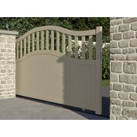 Portail coulissant Aluminium Vildan sur mesure-Lapeyre