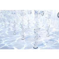Baignoire balnéo d'angle BELINDA premium avec tablier - Salles de bains - Lapeyre