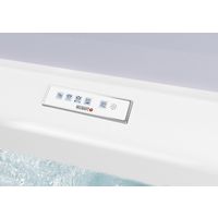 Baignoire balnéo d'angle BELINDA premium avec tablier - Salles de bains - Lapeyre