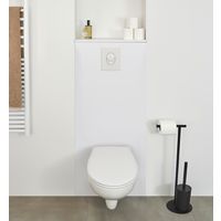 Habillage bâti WC L.60 cm, décor uni FORMEO | Lapeyre