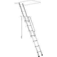 Escamotable aluminium coulissant - Escaliers