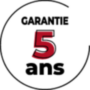 Garantie : 5 ans