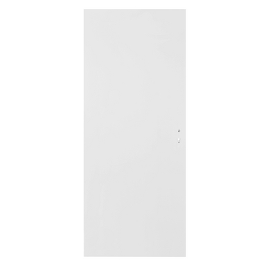 Porte seule palière 40mm prépeint recoupable ANNICK 2 - EI30 H.224 x l.93