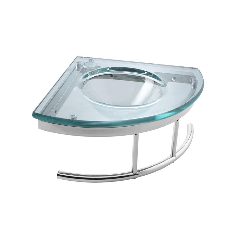 Lave-mains d'angle Cristal - Salle de bains
