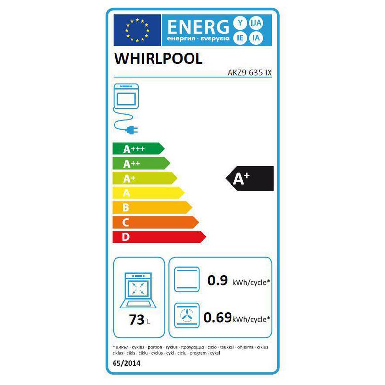 Four multifonction pyrolyse WHIRLPOOL - Cuisine