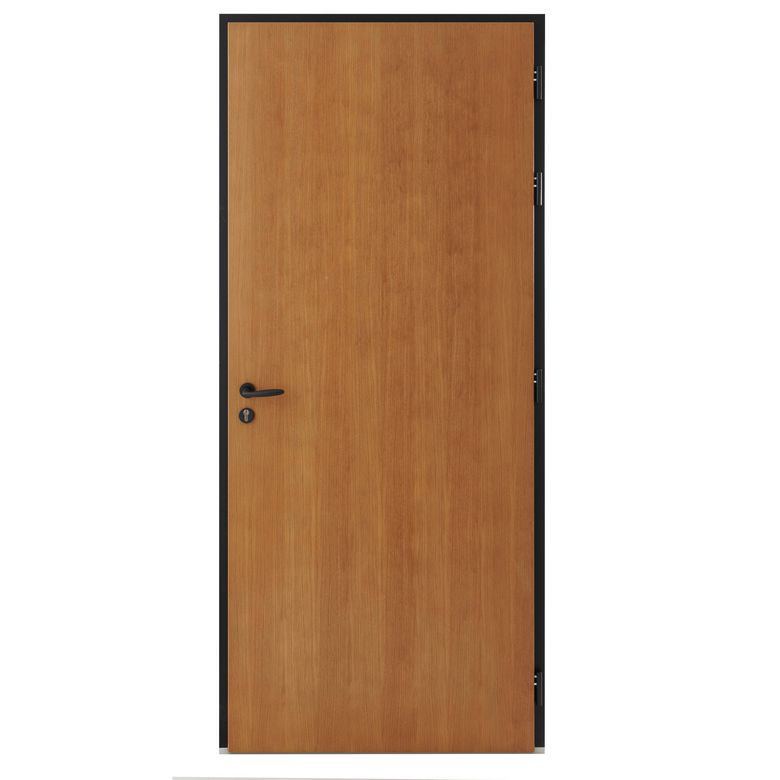 Porte d'entrée augustine bois exotique sur mesure-Lapeyre