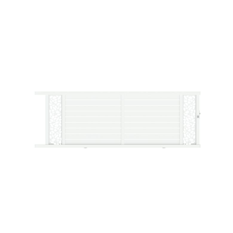 Portail coulissant Aluminium Catane galet sur mesure-Lapeyre