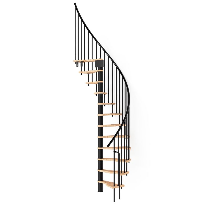 Solution gain de place Spiral 180° - Escaliers