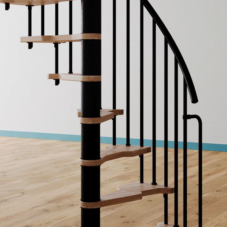 Solution gain de place Spiral 180° - Escaliers