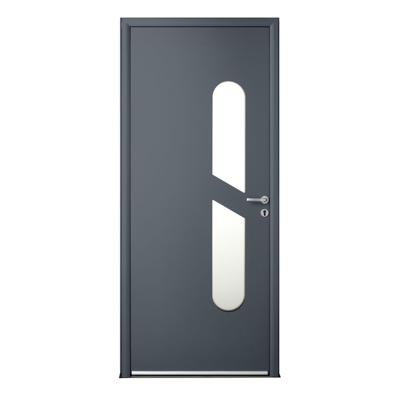Porte d'entrée Angèle Aluminium sur-mesure - Lapeyre