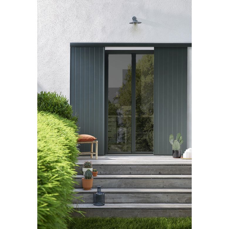 Volet coulissant en alu 2 vantaux sur mesure︱Lapeyre