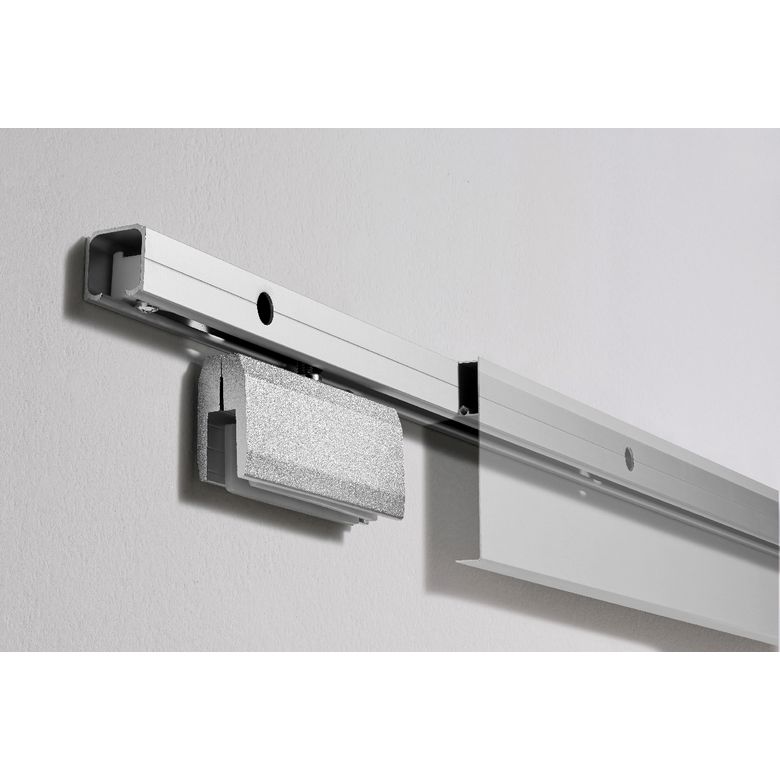 Système en applique pour porte coulissante verre - Portes